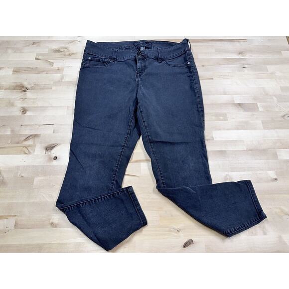 Torrid Jegging Jeans 18R Black Mid Rise Skinny Stretchy 3 Buttons Ankle - Picture 1 of 7